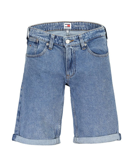 Tommy Hilfiger Blue Organic Cotton Men Short