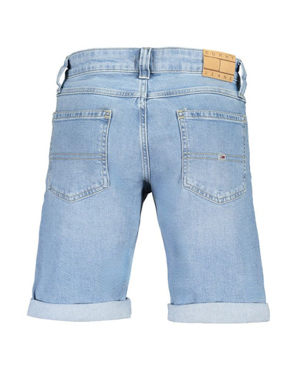 Tommy Hilfiger Azzurro Cotton Mens Short