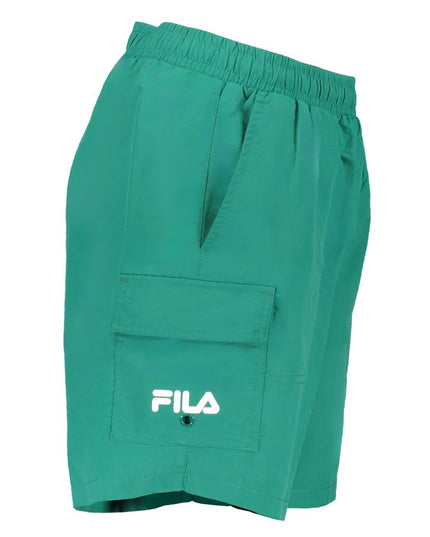 Fila Verde Poliammide Men's Swim Boxer