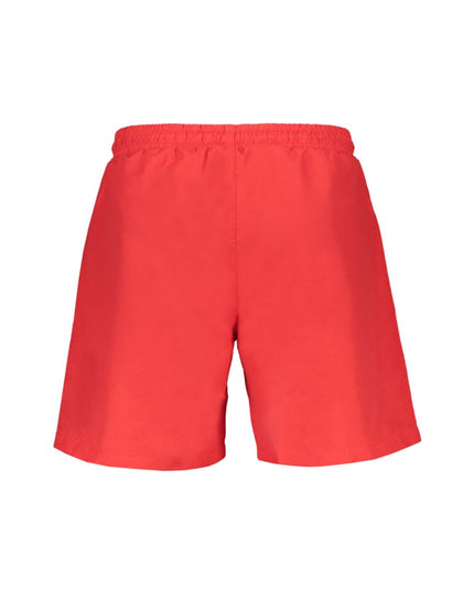 Fila Red Polyester Men's Swim Trunk