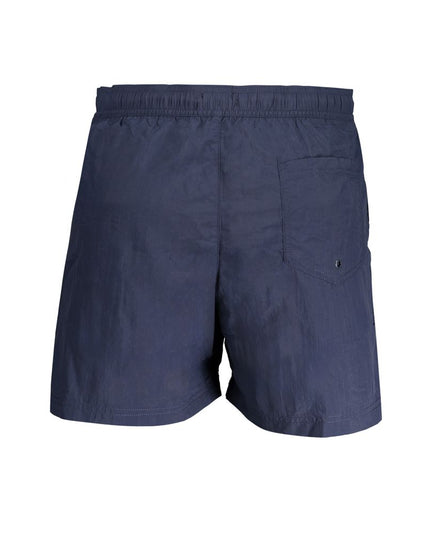Tommy Hilfiger Blue Nylon Men's Swim Boxer