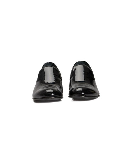 Roberto Pepe Luxury Black Calfskin Men Loafer