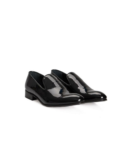 Roberto Pepe Luxury Black Calfskin Men Loafer