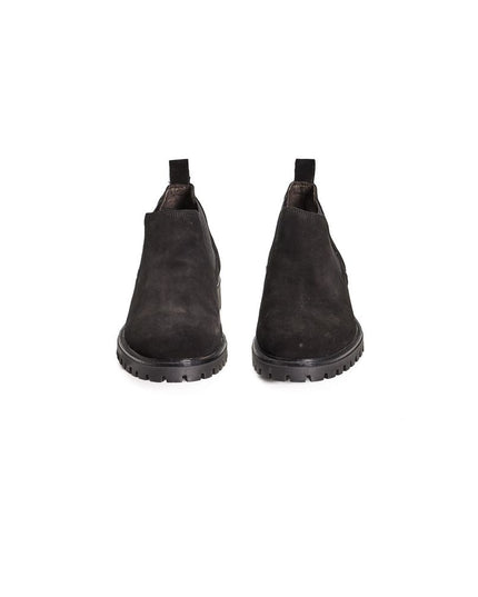 Roberto Pepe Luxury Black Calfskin Men Boot