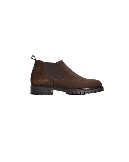 Roberto Pepe Luxury Brown Calfskin Men's Boot
