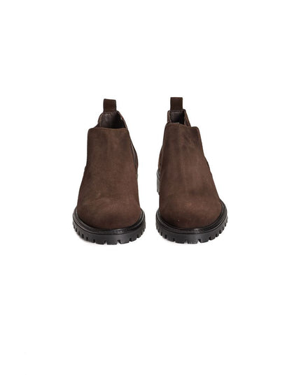 Roberto Pepe Luxury Brown Calfskin Men's Boot