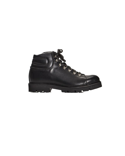 Roberto Pepe Luxury Black Calfskin Men Boot