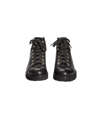 Roberto Pepe Luxury Black Calfskin Men Boot