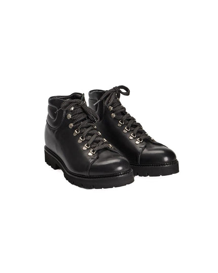 Roberto Pepe Luxury Black Calfskin Men Boot