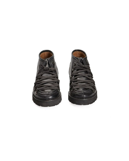 Roberto Pepe Luxury Black Calfskin Men Boot