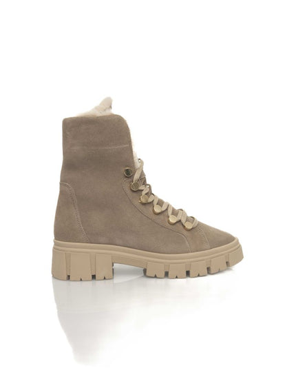 Cerruti 1881 Beige Cowhide Women Boot