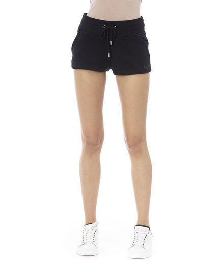 Just Cavalli Black Cotton Women Short