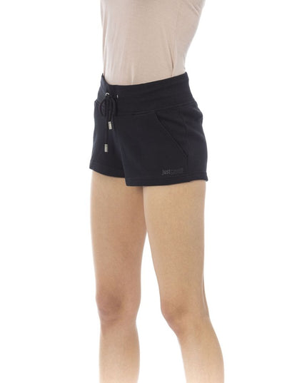 Just Cavalli Black Cotton Women Short
