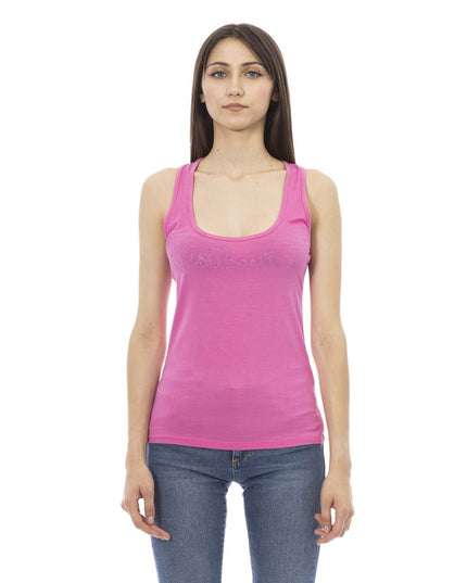 Just Cavalli Multicolor Viscose Tank Top