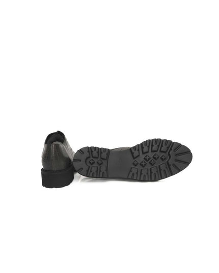 Cerruti 1881 Green Leather Women Loafer