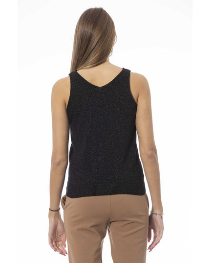 Baldinini Trend Black Viscose Women Top