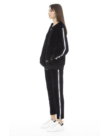 Baldinini Trend Black Cotton Women Sweater