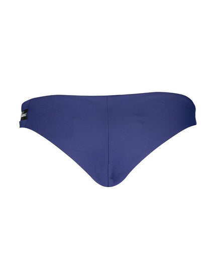Karl Lagerfeld Blue Elastane Swimwear