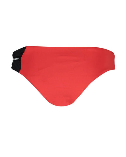 Karl Lagerfeld Rosso Poliammide Womens Swim Brief