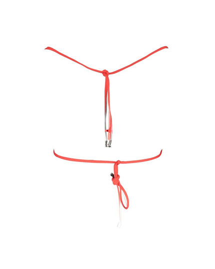 Karl Lagerfeld Red Elastane Swimwear