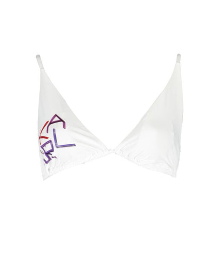Karl Lagerfeld White Elastane Swimwear