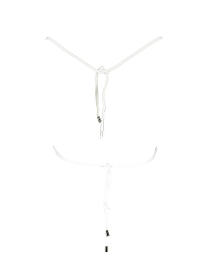 Karl Lagerfeld White Elastane Swimwear