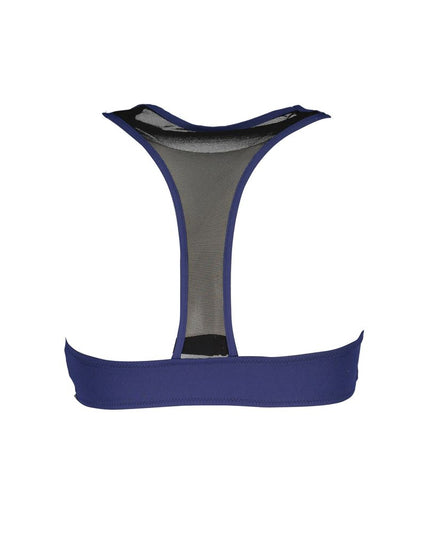 Karl Lagerfeld Blue Elastane Swimwear