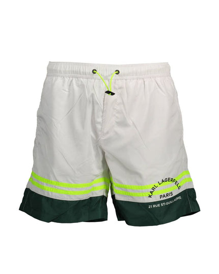 Karl Lagerfeld White Polyester Swimwear