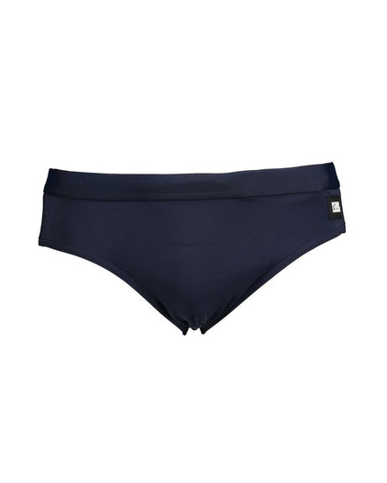 Karl Lagerfeld Blue Elastane Swimwear