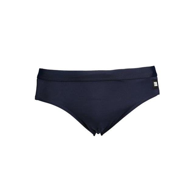 Karl Lagerfeld Blue Elastane Swimwear