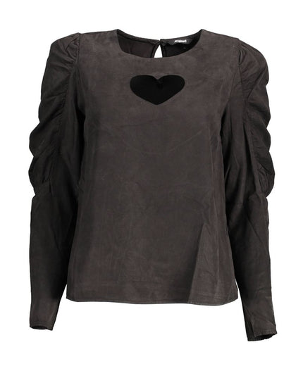 Desigual Black Lyocell Shirt