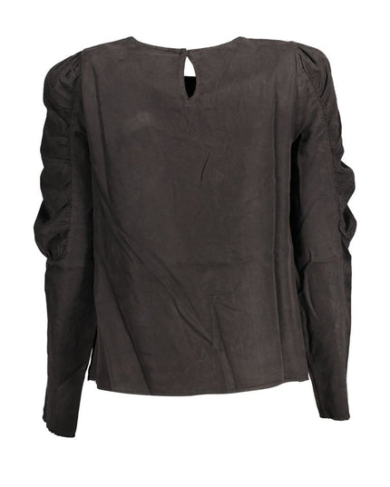 Desigual Black Lyocell Shirt