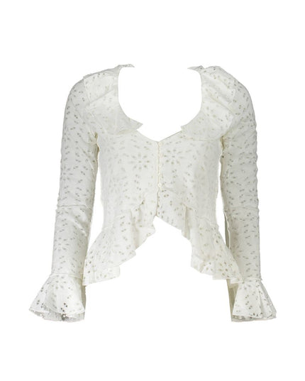 Desigual White Cotton Shirt