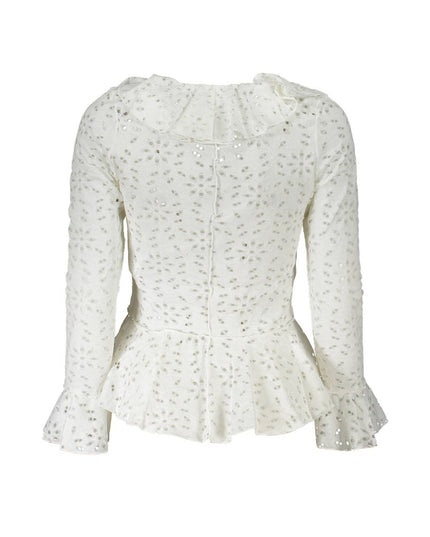 Desigual White Cotton Shirt