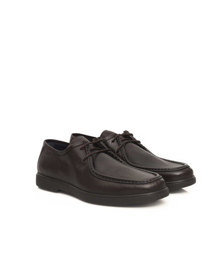 Cerruti 1881 Brown Cowhide Men's Derby Shoe