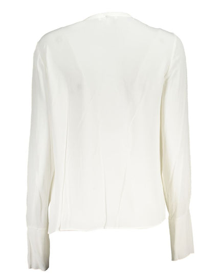 Patrizia Pepe White Viscose Shirt