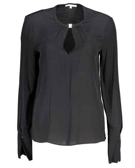 Patrizia Pepe Black Viscose Shirt
