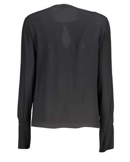 Patrizia Pepe Black Viscose Shirt