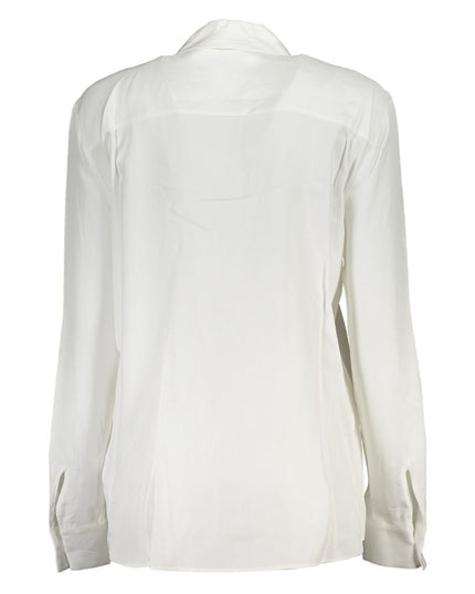 Tommy Hilfiger Bianco Viscose Women Shirt