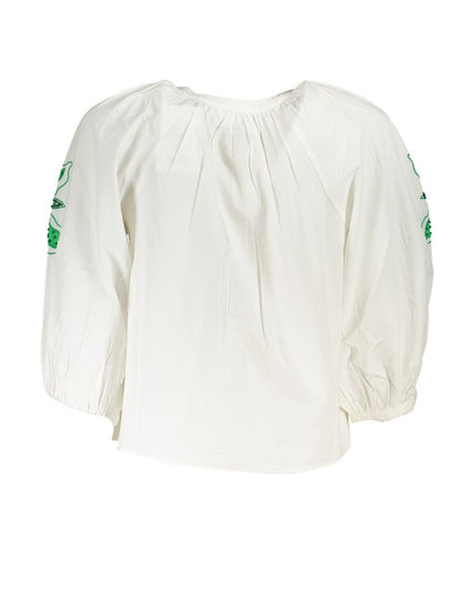 Desigual Bianco Polyester Women Shirt