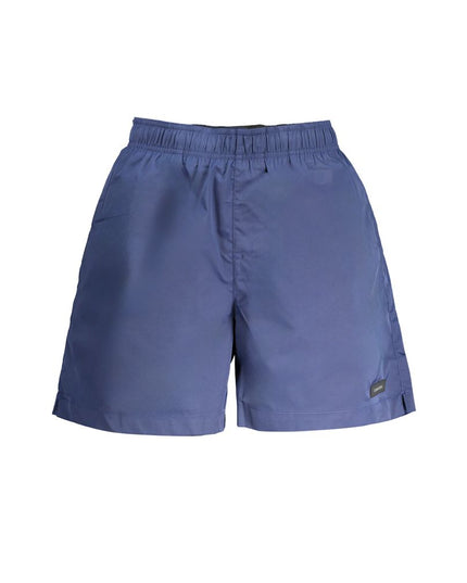 Calvin Klein Blu Polyester Men's Swim Boxer