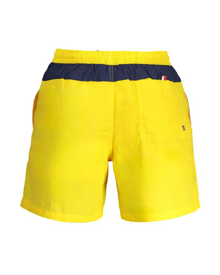 Norway 1963 Giallo Polyester Men Swim Boxer