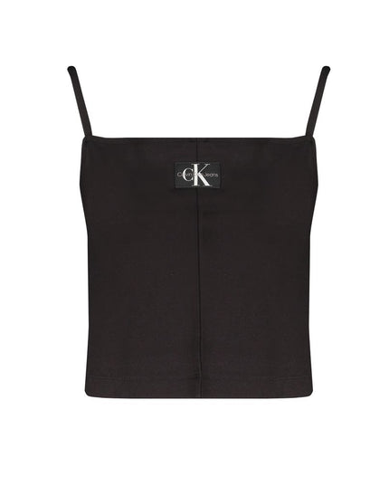Calvin Klein Nero Viscosa Donna Camicietta