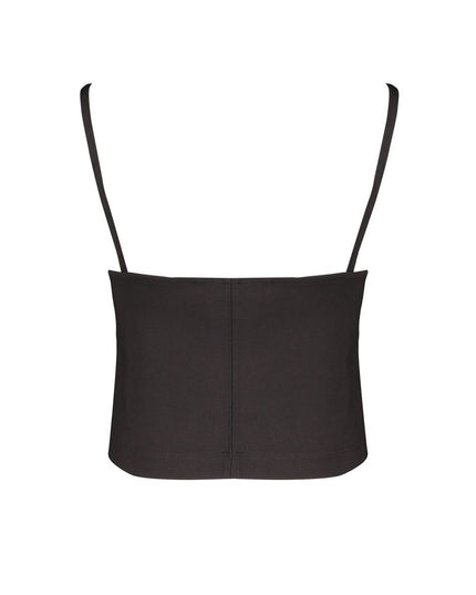 Calvin Klein Nero Viscosa Donna Camicietta