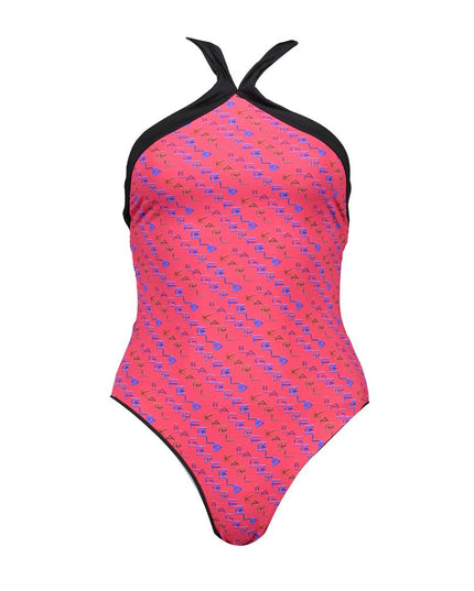 Karl Lagerfeld Red Elastane Swimwear