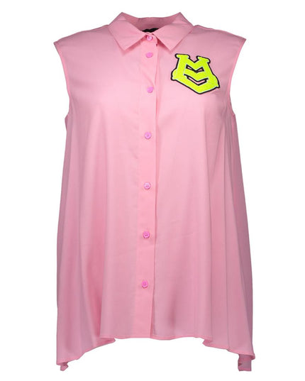 Love Moschino Pink Viscose Shirt
