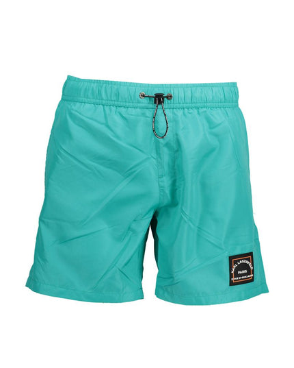 Karl Lagerfeld Green Polyester Swimwear