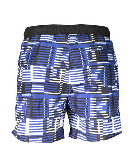 Karl Lagerfeld Blue Polyester Swimwear