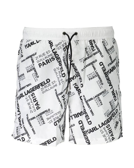 Karl Lagerfeld White Polyester Swimwear