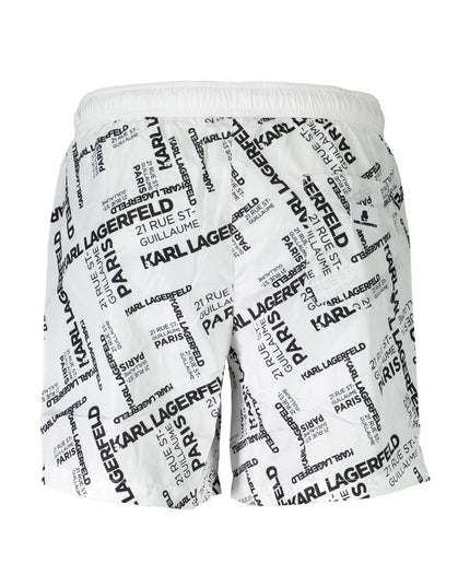 Karl Lagerfeld White Polyester Swimwear